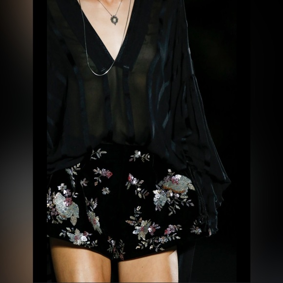 Saint Laurent Embellished Shorts - Picture 7 of 7